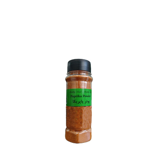 honeyfood-paprika-powder-80g خرید پودر پاپریکا 80 گرمی هانی فود،ضدالتهاب،باکتری و قارچ،بهبود هضم،سرشار از ویتامین A و آنتی اکسیدان،حفظ سلامت پوست،تقویت سیستم ایمنی بدن