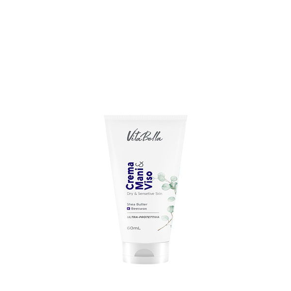 vitabella-dry-skin-cream خرید کرم مخصوص پوست خشک ویتابلا حاوی موم زنبور و عصاره روغن شی باتر برای مرطوب کننده عمیق،تغذیه و ترمیم،ضدالتهاب،مناسب پوست دست، صورت و گردن